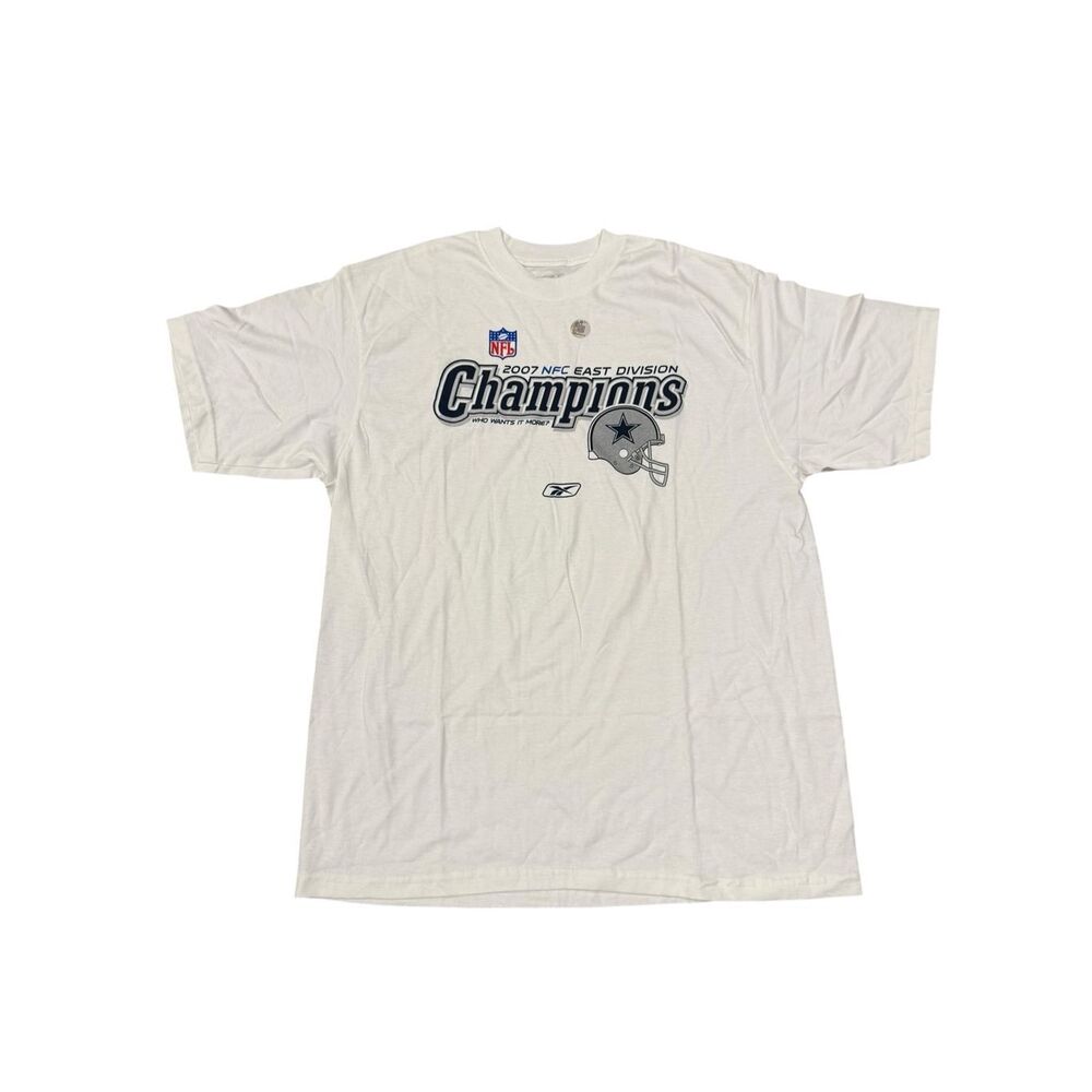 Dallas Cowboys 2007 NFC Champions Shirt Mens XL Reebok NWOT